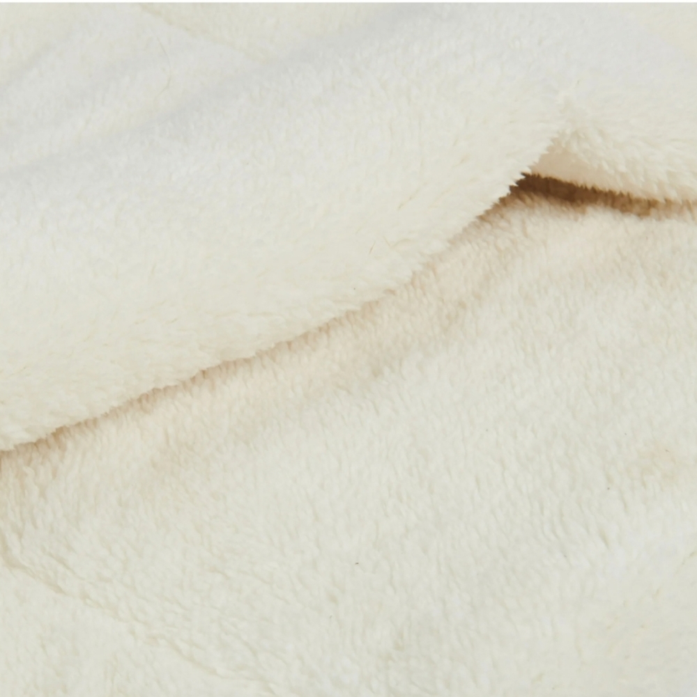 Slumberjack Western Wood Sherpa Blanket Outdoor/Indoor - Picture 6 of 9